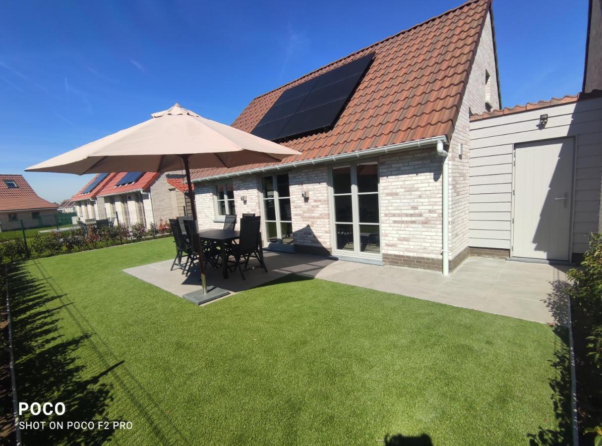 Vakantiewoning Polderhuis 10, Airco En Verwarming In Alle Kamers, Prive Parkeerplaats En Afgesloten Tuin Koksijde Exteriér fotografie